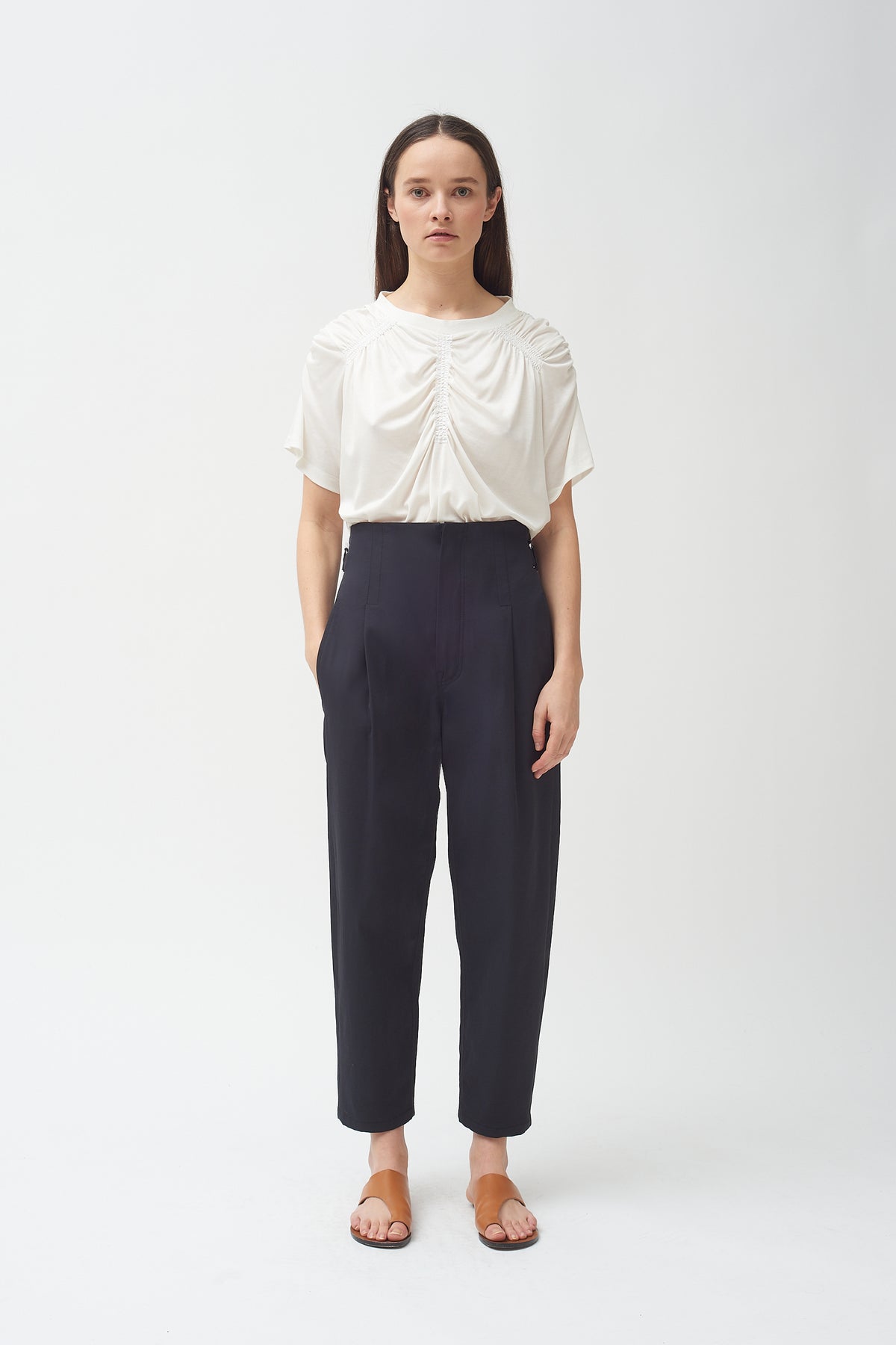【KOOLOSET】Buckle Nylon Half Pants Buckle Nylon Half Pants (2color) - kooloset
