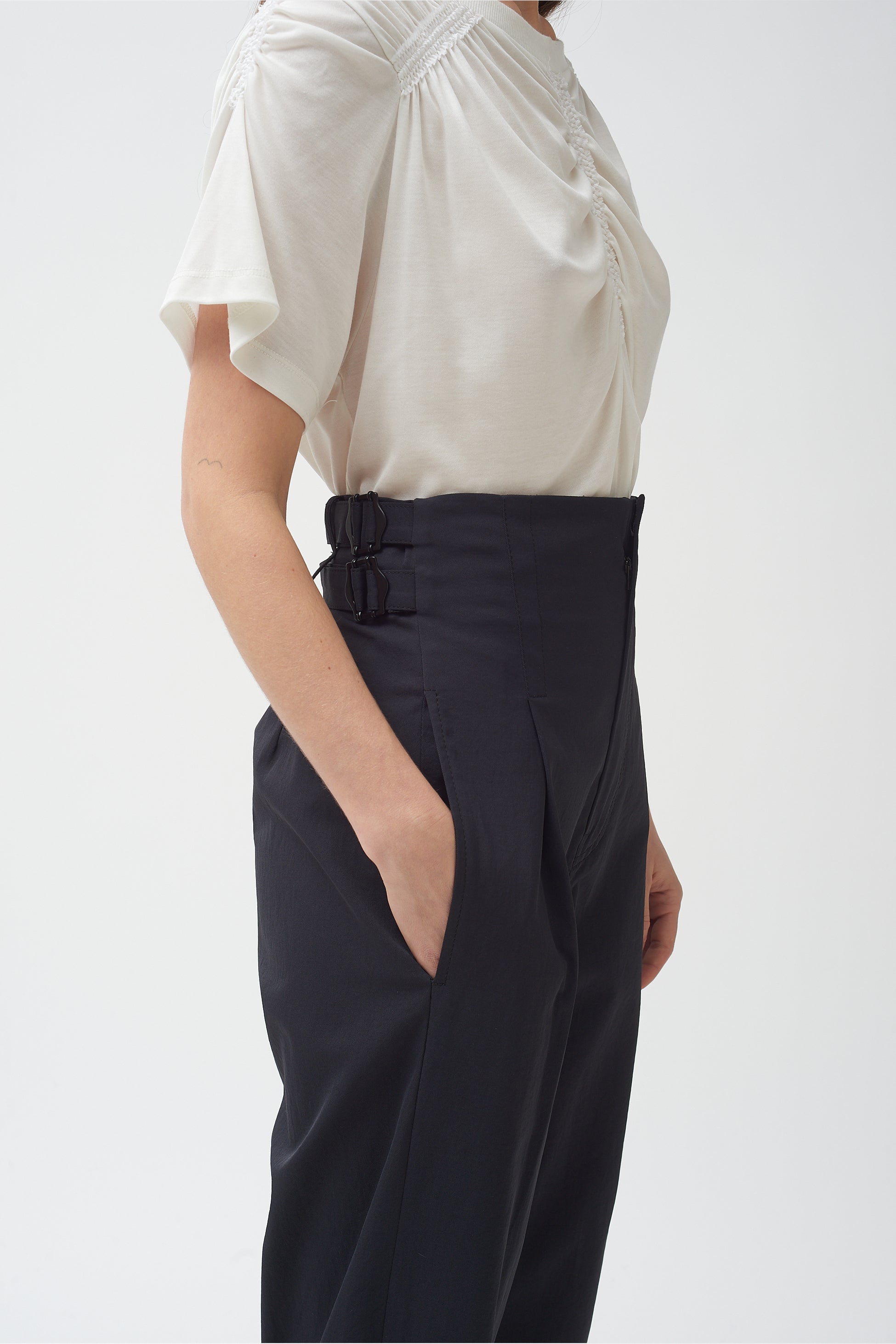 Buckle Pant - Black -last one ! | Colovos